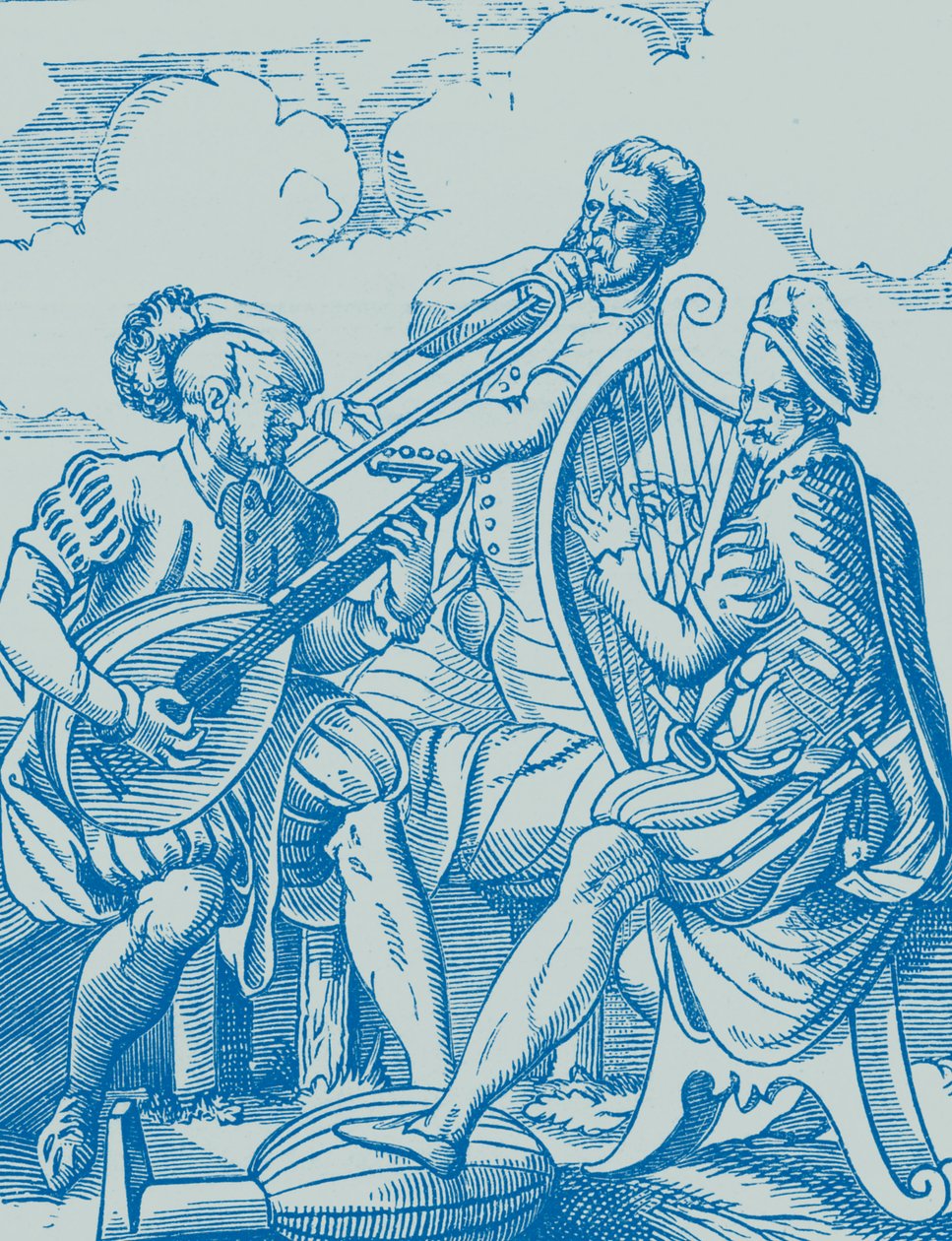 Német zenészek lanton és gitáron alkotó: French School