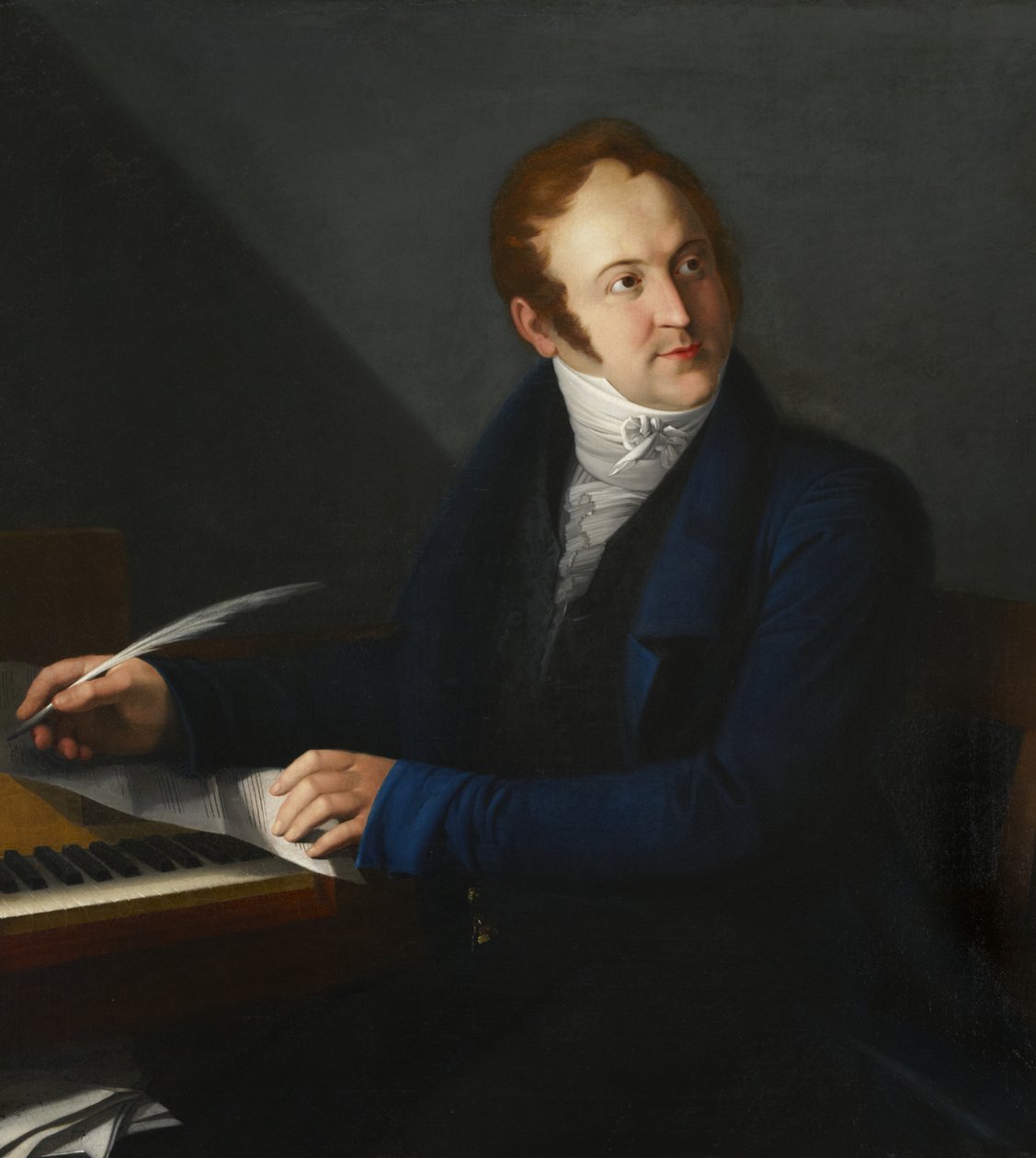 Gioacchino Antonio Rossini, 1824 körül alkotó: French School