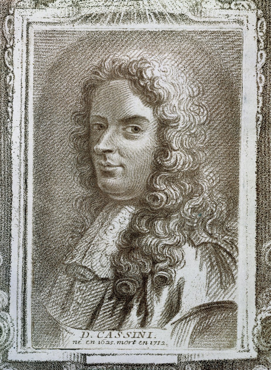 Giovanni Domenico Cassini (1625-1712), Alexandre Saverien (1720-1805) illusztrációja a Histoire des Mathematiciensből, 1766-ban Párizsban jelent meg alkotó: French School