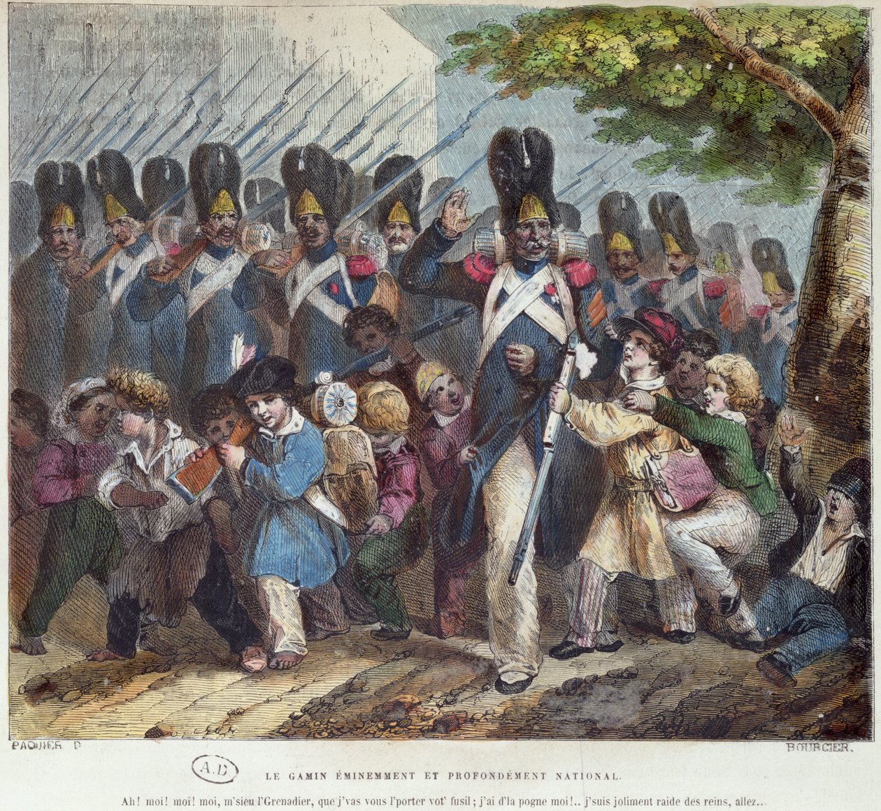 Grognardok alkotó: French School