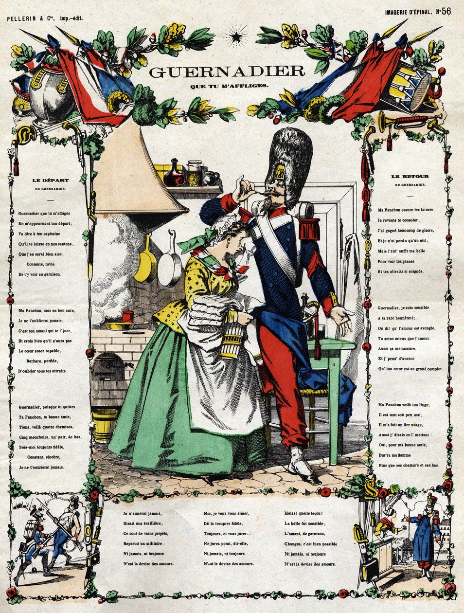 Guernadier, hogy megszomorítasz. alkotó: French School