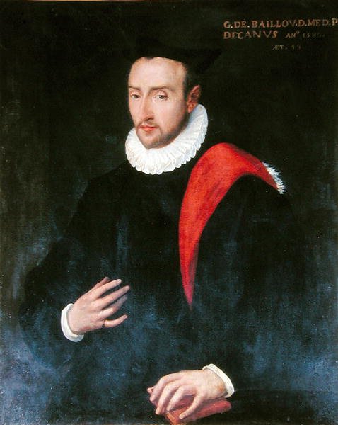 Guillaume de Baillou (1538-1616) 1580 (olaj, vászon) alkotó: French School