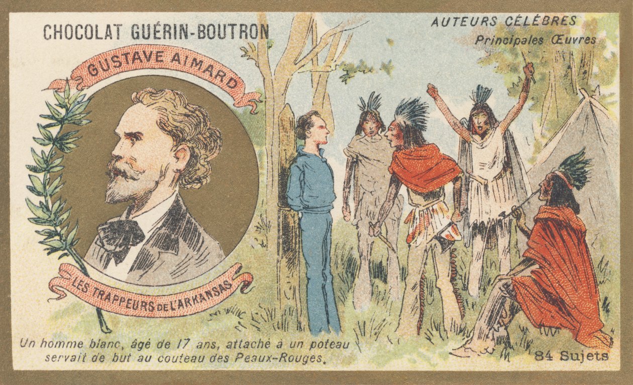 Gustave Aimard (1818-1883), francia író, a „Les trappers de l