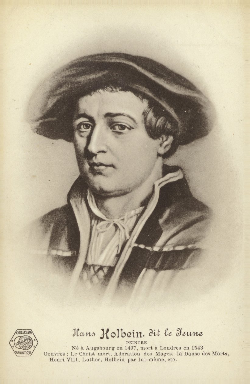 Hans Holbein, az ifjabb, német festő (litho) alkotó: French School