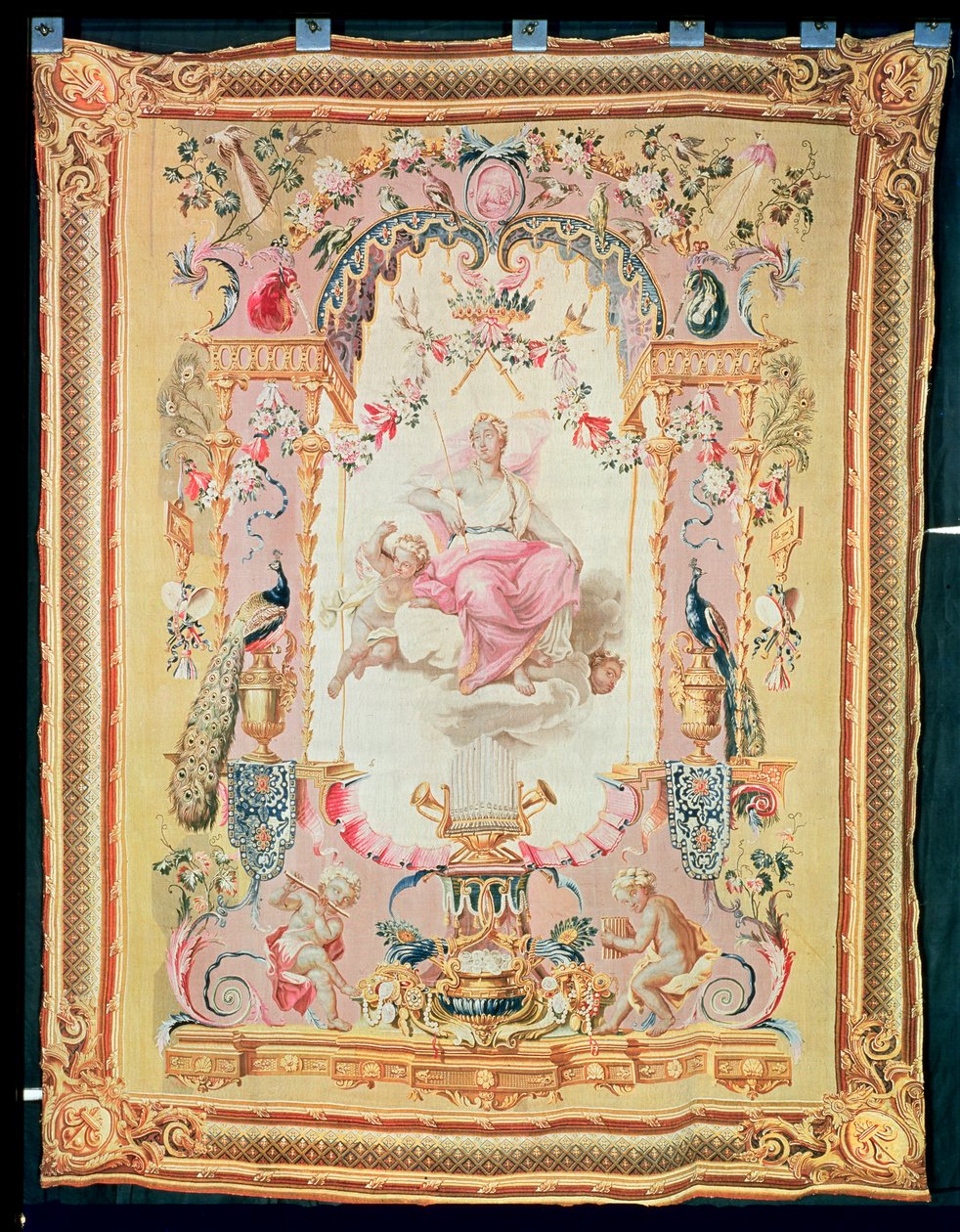 Harmónia és Juno: Az istenek diadala, Gobelins gobelin, 1699 alkotó: French School