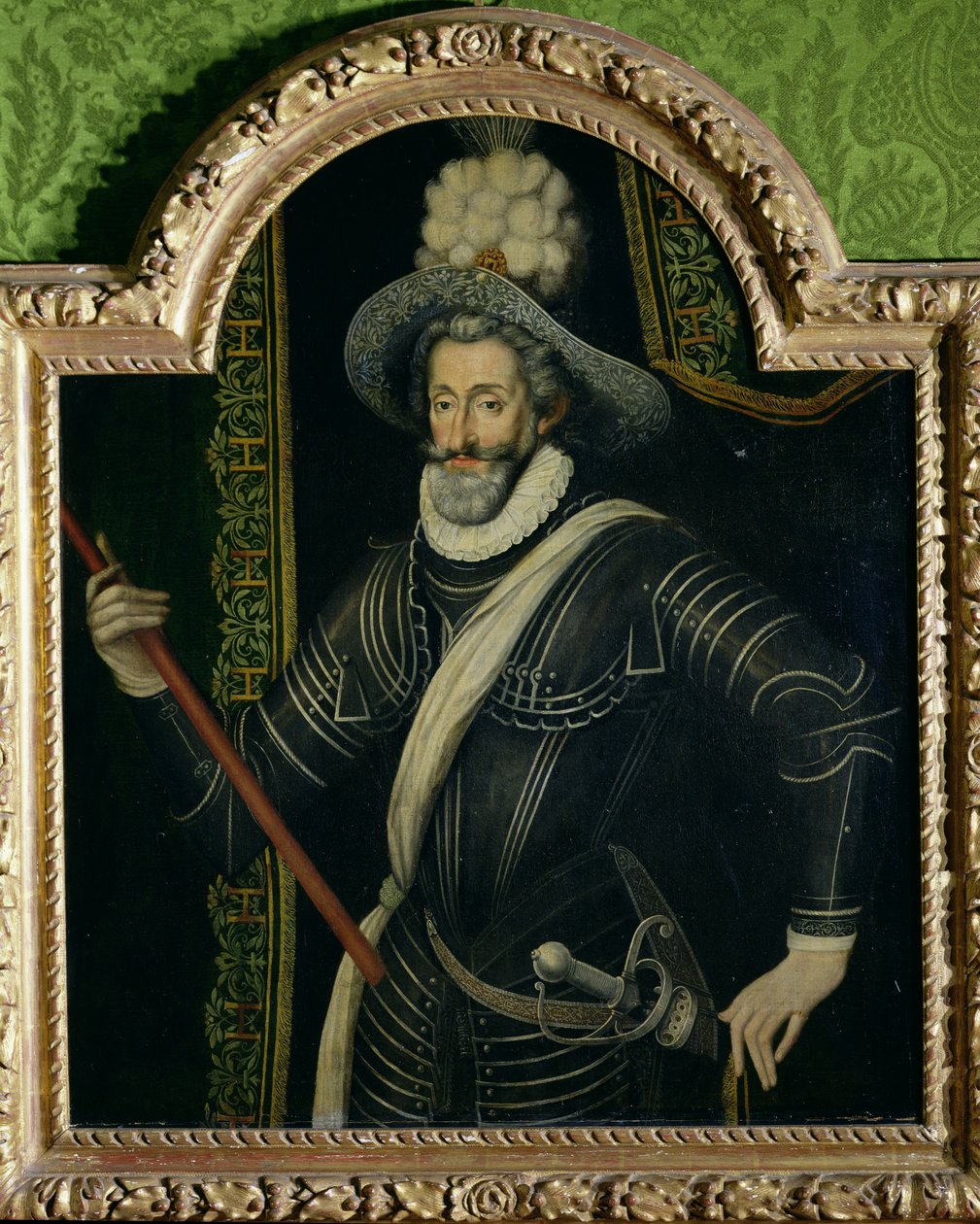 IV. Henrik (1553-1610) Franciaország és Navarra királya, 1595 körül alkotó: French School