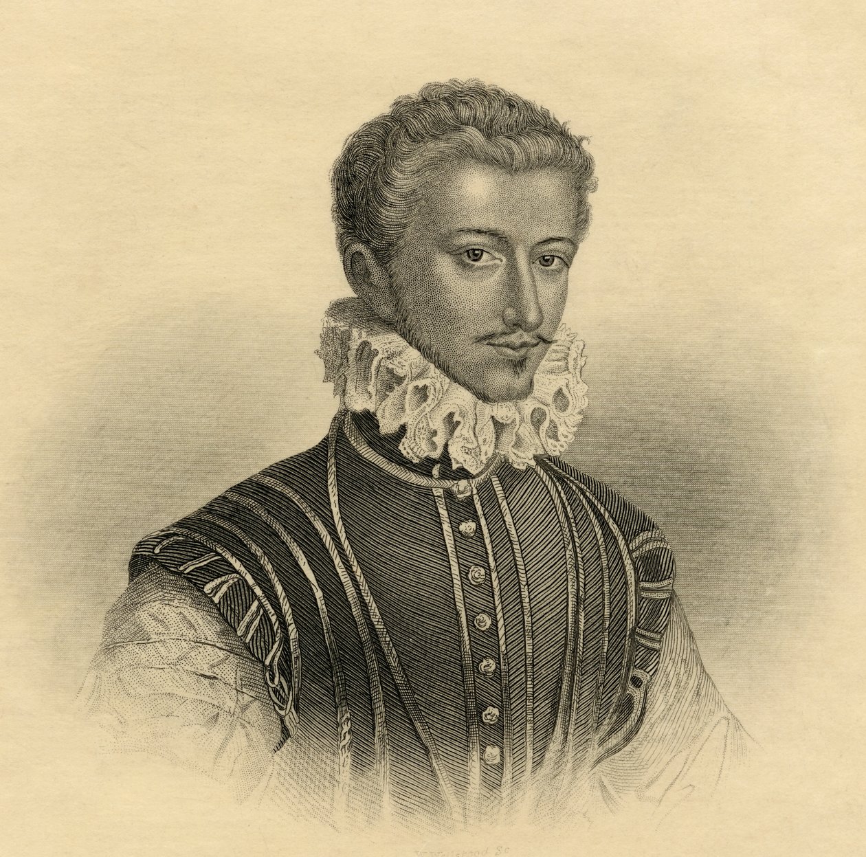 I. Henrik (1549-88) lotaringiai herceg, Guise hercege alkotó: French School