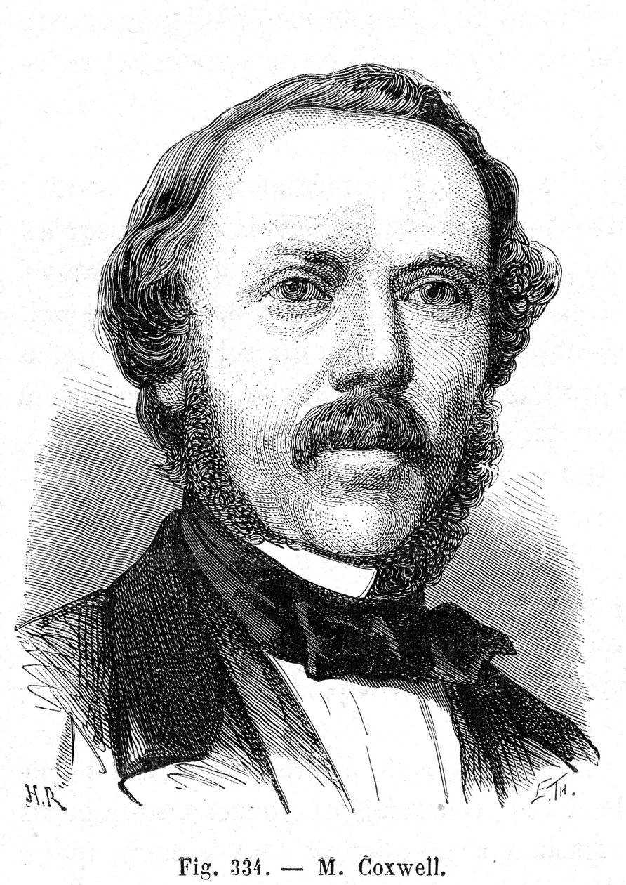 Henry Tracey COXWELL (1819-1900), English aeronaute. alkotó: French School