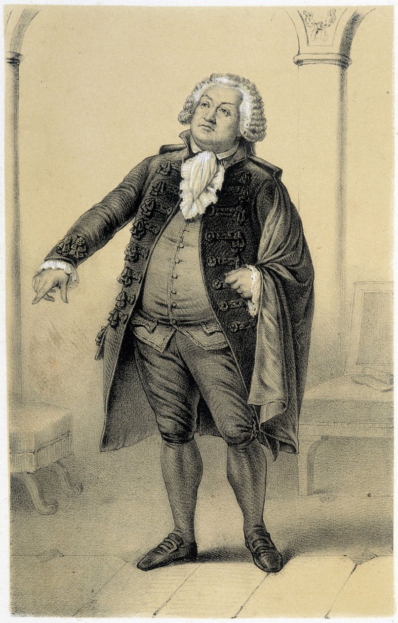 Honore Gabriel (Honore-Gabriel) Riqueti, Mirabeau grófja (1749-1791) - Albert Maurin „A francia forradalom történeti galériájában” alkotó: French School