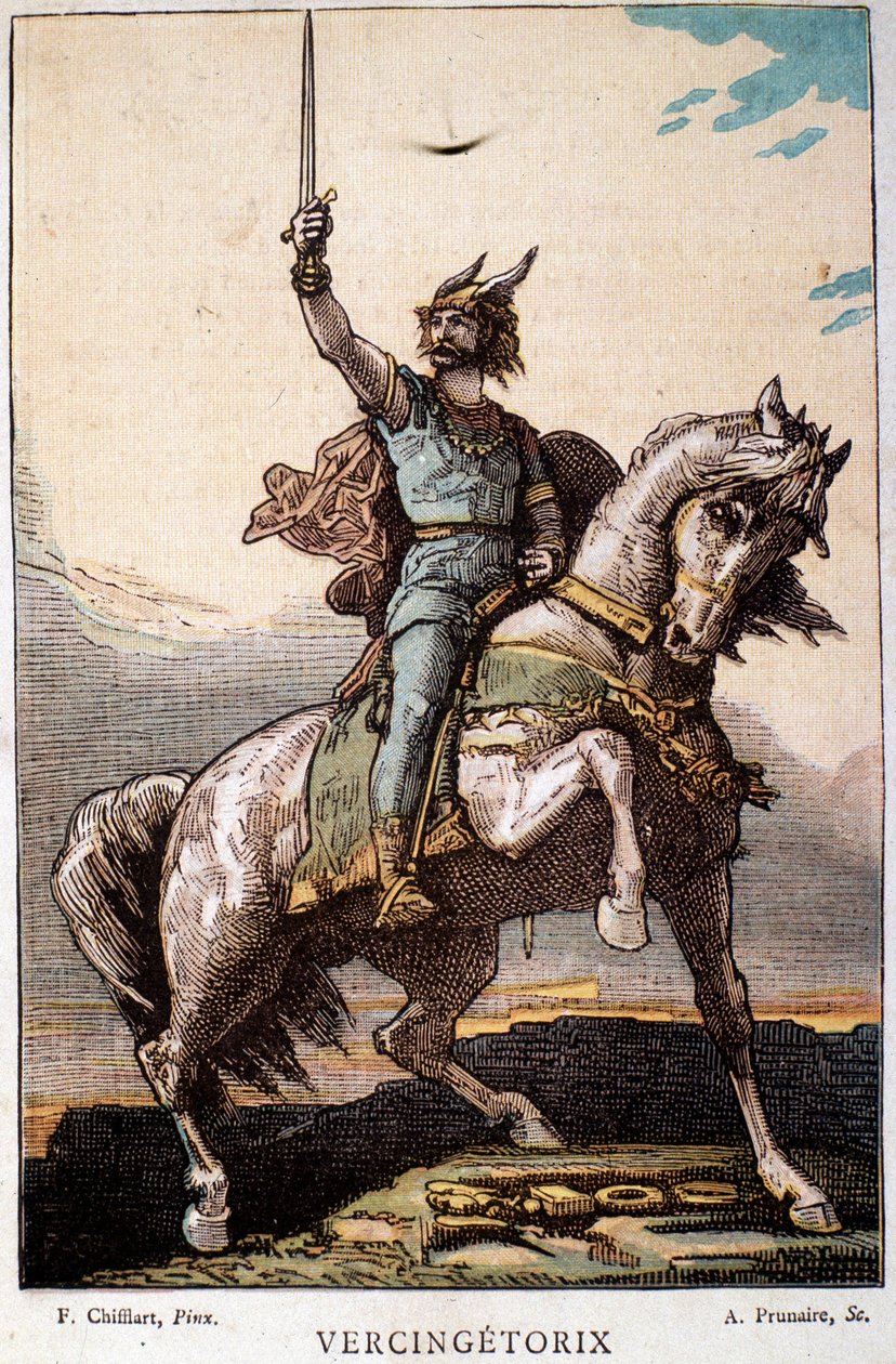Lóhát Vercingetorix alkotó: French School