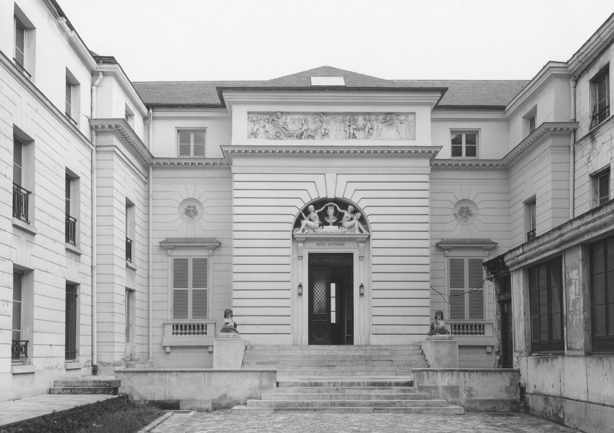 Hotel Gouthiere, udvari homlokzat, 18. század vége (lásd még: 345983) alkotó: French School