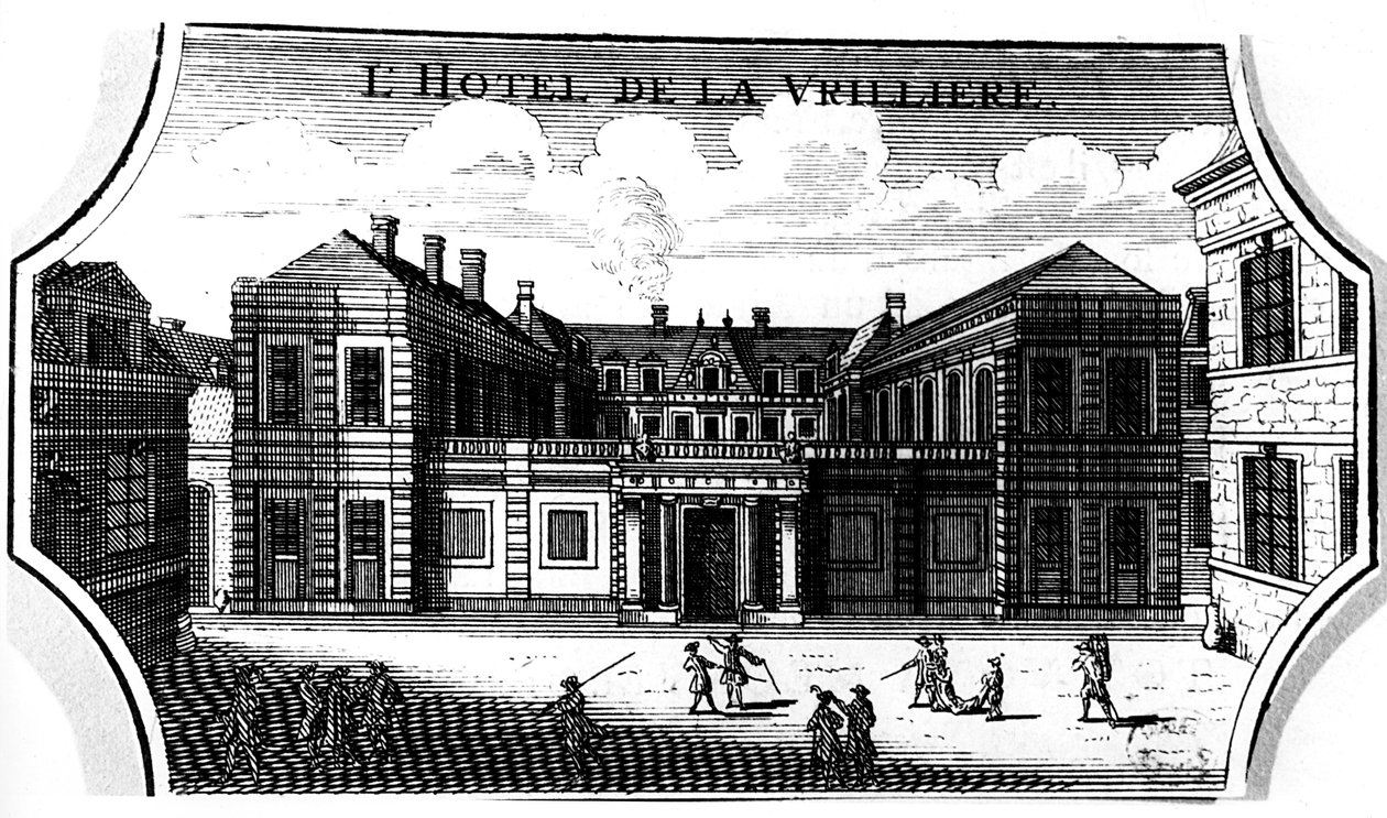 Hotel de la Vrilliere, Párizs alkotó: French School
