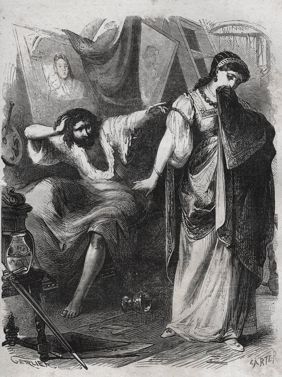 Kérlek, Lucrezia, ne hagyj el azonnal. Andrea d