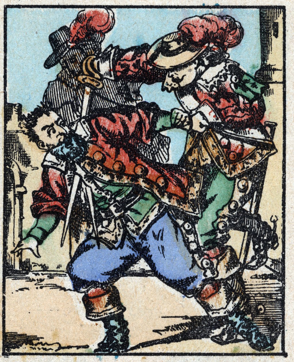 Illusztráció a „Kékszakállú” szóhoz alkotó: French School