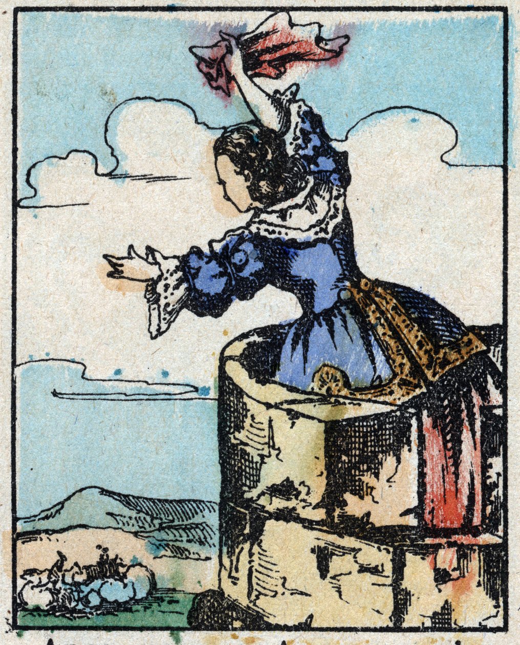 Illusztráció a „Kékszakállú” szóhoz alkotó: French School