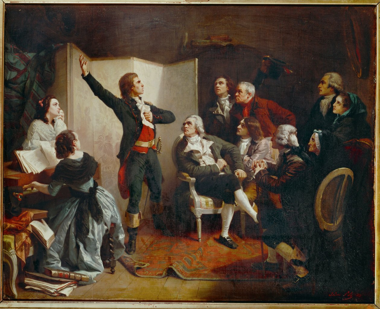 Strasbourg polgármesterének házában alkotó: French School