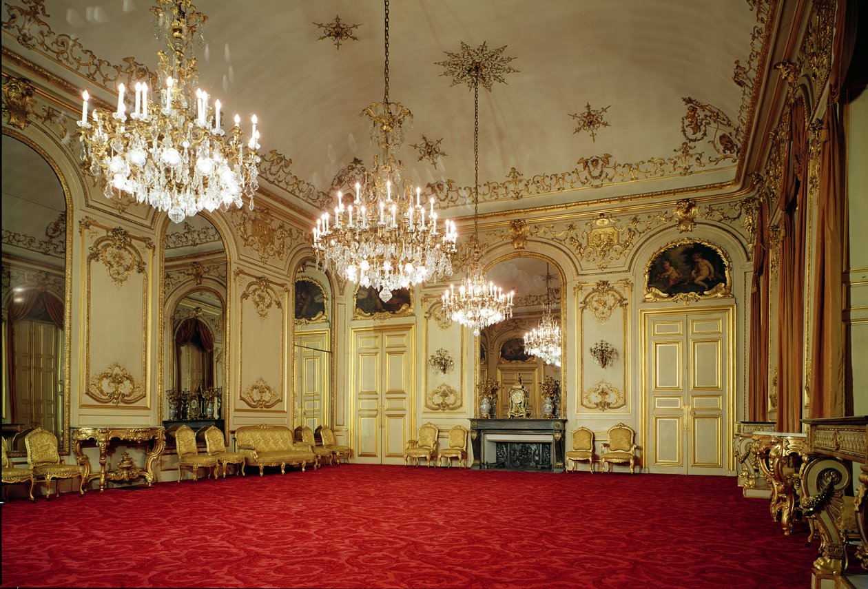 A nagyszalon belseje alkotó: French School