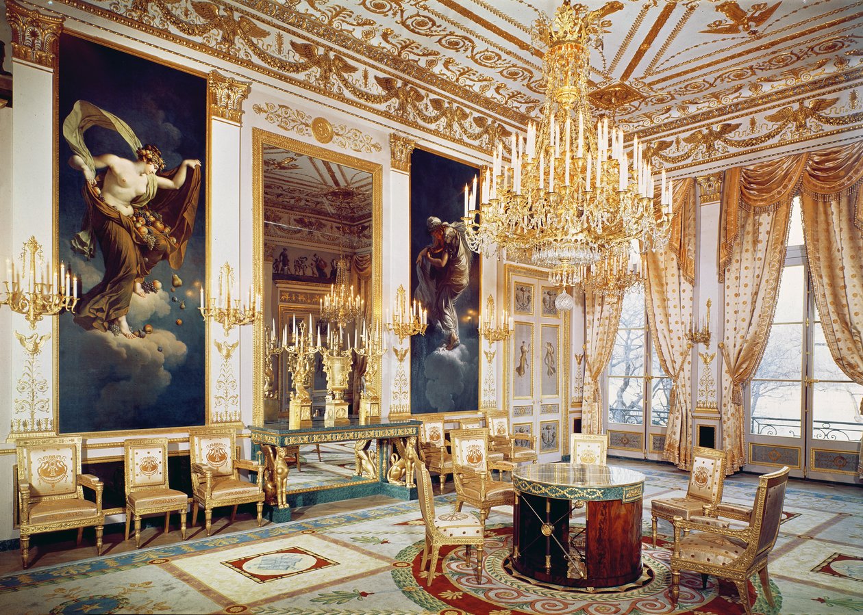A Salon des Quatre Saisons belseje alkotó: French School