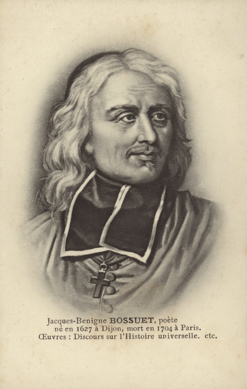 Jacques-Benigne Bossuet (1627-1704), francia katolikus püspök, teológus és író (litho) alkotó: French School