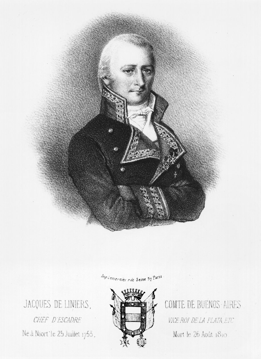 Jacques de Liniers (1753-1810) 19. század eleje alkotó: French School