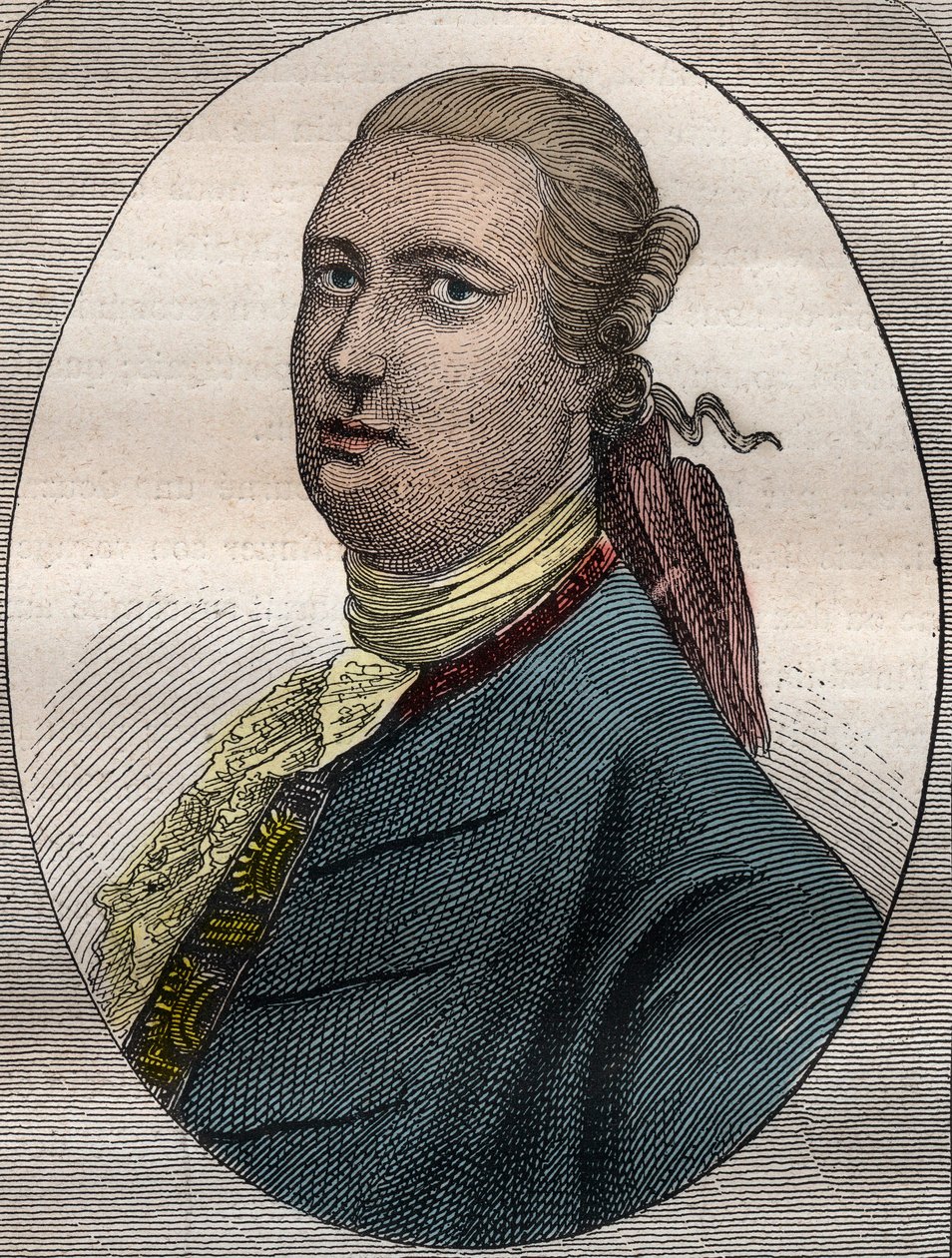 James Bruce, skót utazó és utazási író (1730-1794) - James Bruce skót diplomata, felfedező és földrajztudós (1730-1794) - illusztráció a „18. századi nagy tengerészek” című könyvből. alkotó: French School