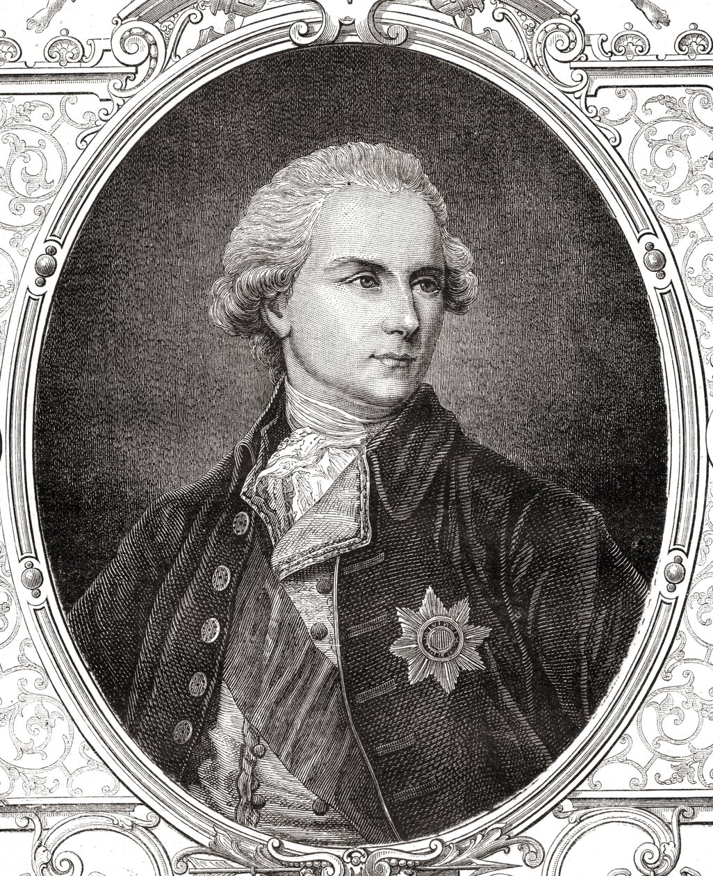 James Harris, Malmesbury 1. grófja, Louis Blanc (1811-82) "Histoire de la Revolution Francaise" című művéből alkotó: French School