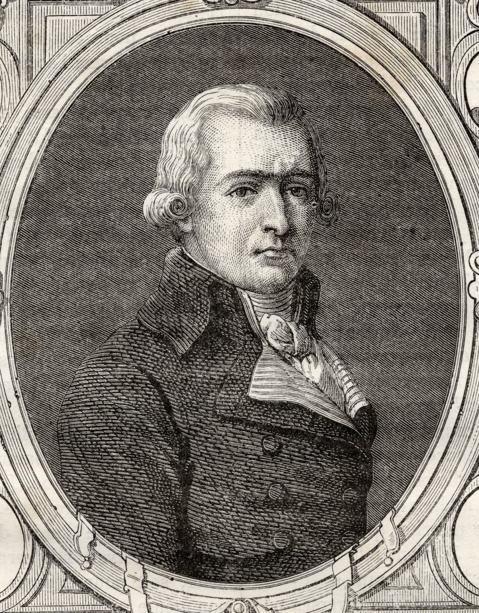 Jean-Baptiste-Andre Amar, Louis Blanc (1811-82) "Histoire de la Revolution Francaise" című művéből alkotó: French School