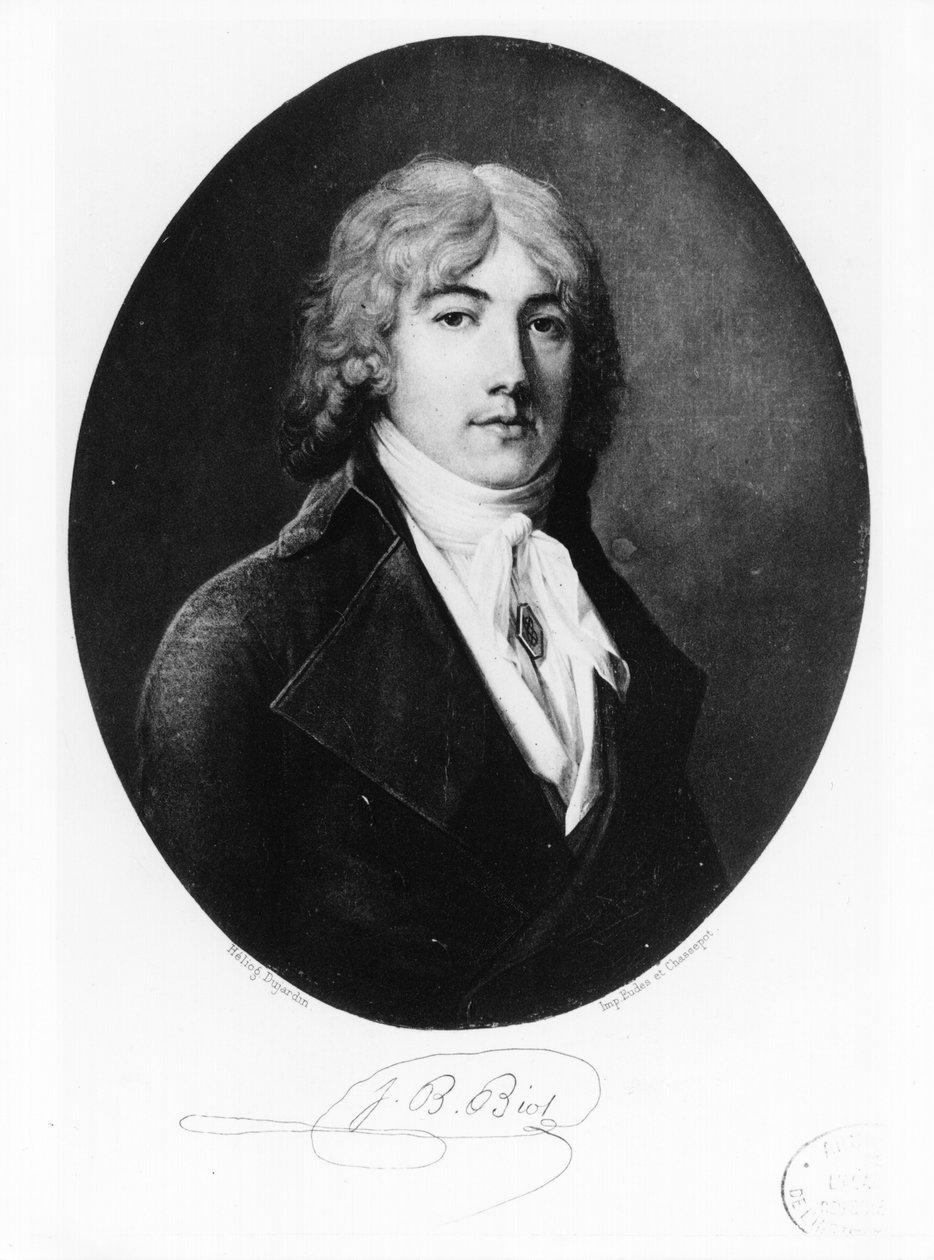 Jean-Baptiste Biot (1774-1862) 19. század eleje alkotó: French School