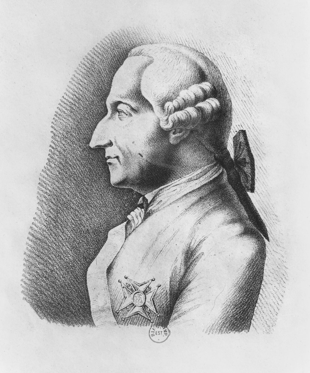Jean-Baptiste Vaquette de Gribeauval (metszet) alkotó: French School