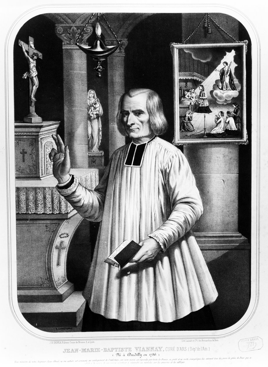 Jean-Marie-Baptiste Vianney alkotó: French School