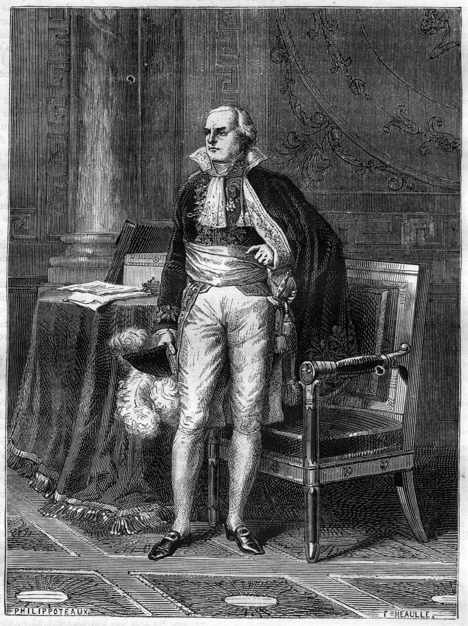 Jean Baptiste (Jean-Baptiste) de Nompere de Champagny (1756-1834) Cador hercege - Jean-Baptiste de Nompere de Champagny (1756-1834), Cadore hercege, francia politikus - a „Histoire de l