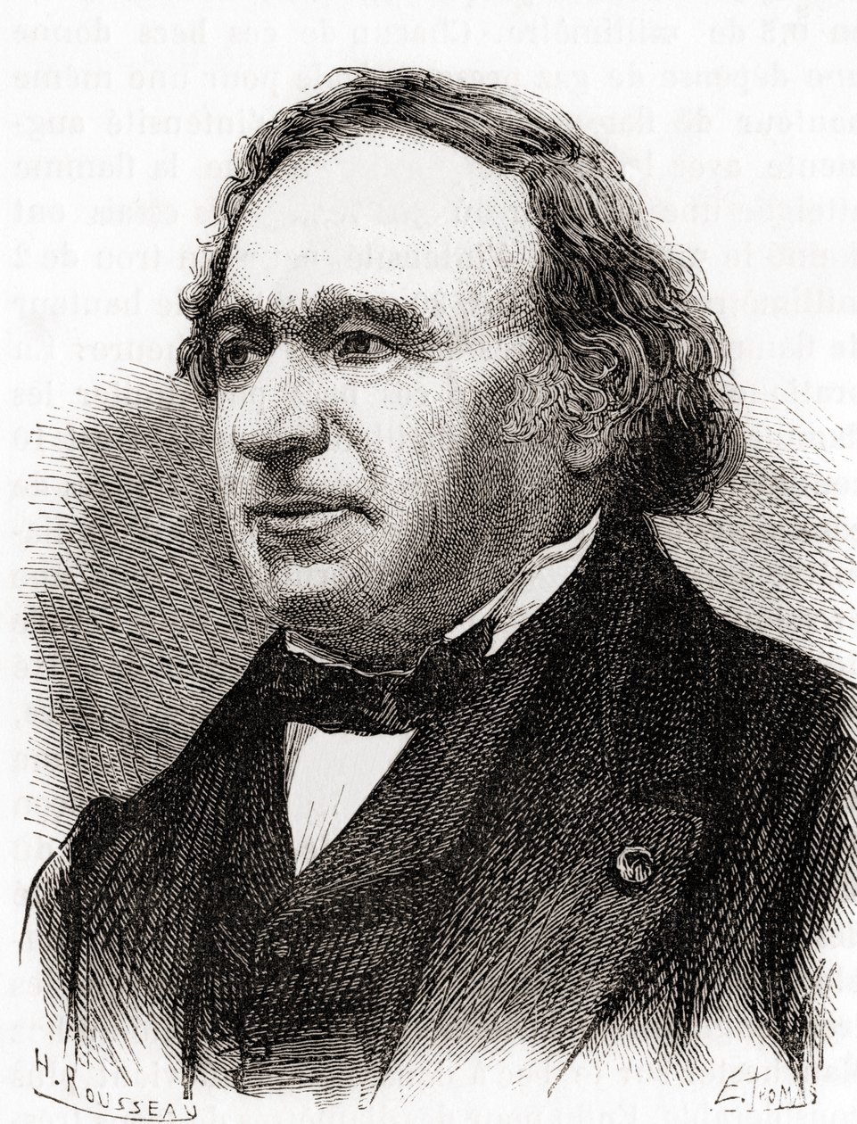 Jean Baptiste André Dumas, A tudomány csodáiból, 1870 körül megjelent (metszet) alkotó: French School