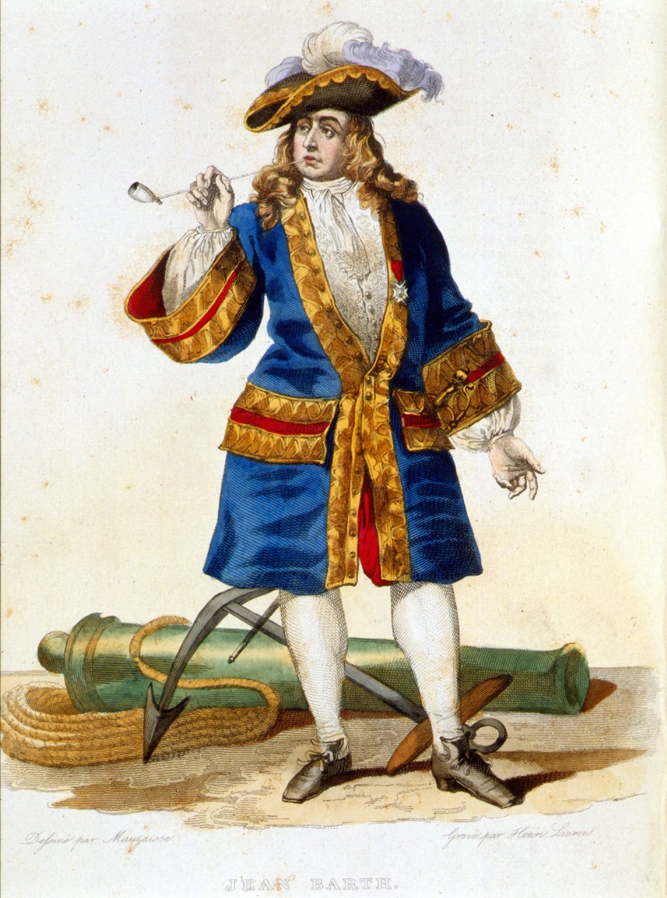 Jean Bart - „A francia Plutarkhosz” című filmben, szerk. Mennechet alkotó: French School