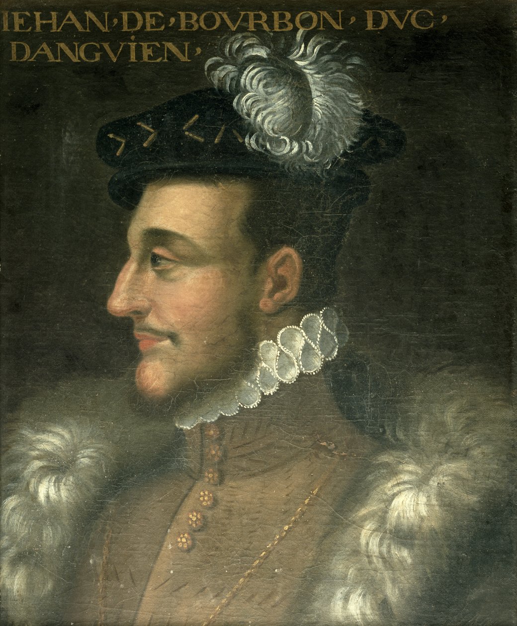 Jean de Bourbon, Anguien hercege alkotó: French School