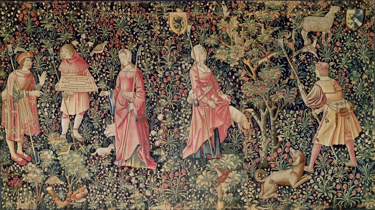 Komlójáték és gyümölcsszedés, Loire Workshop, 1510 alkotó: French School