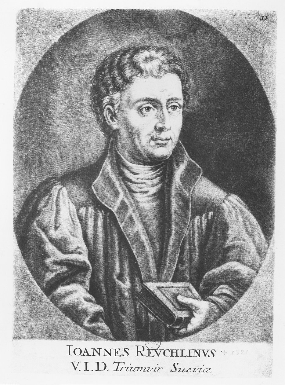 Johann Reuchlin (metszet) alkotó: French School