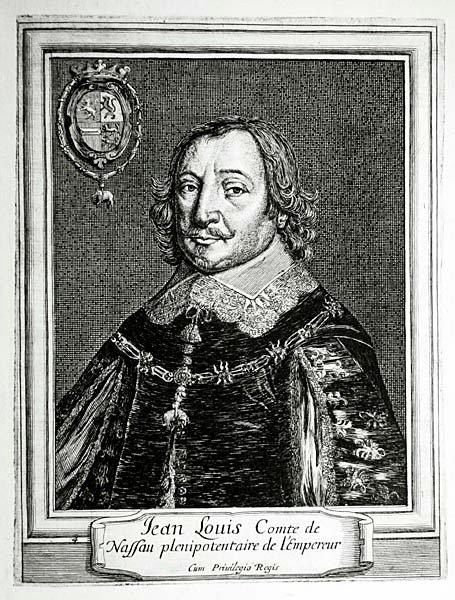 Nassau-Hadamari János Lajos, Nassau-Dillenburg grófja (metszet alkotó: French School