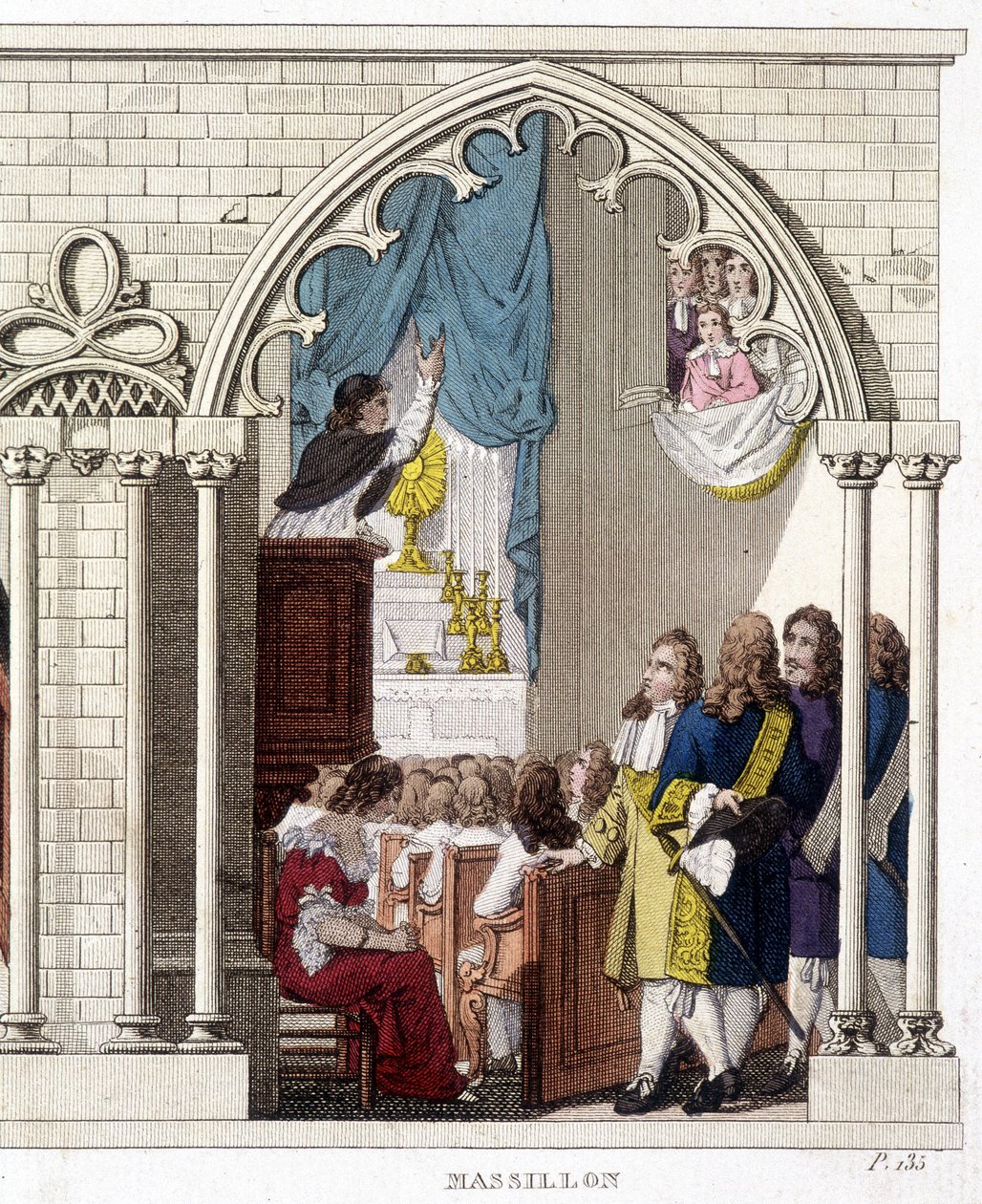 Keresztelő János (Jean-Baptiste) Massillon (francia prédikátor alkotó: French School