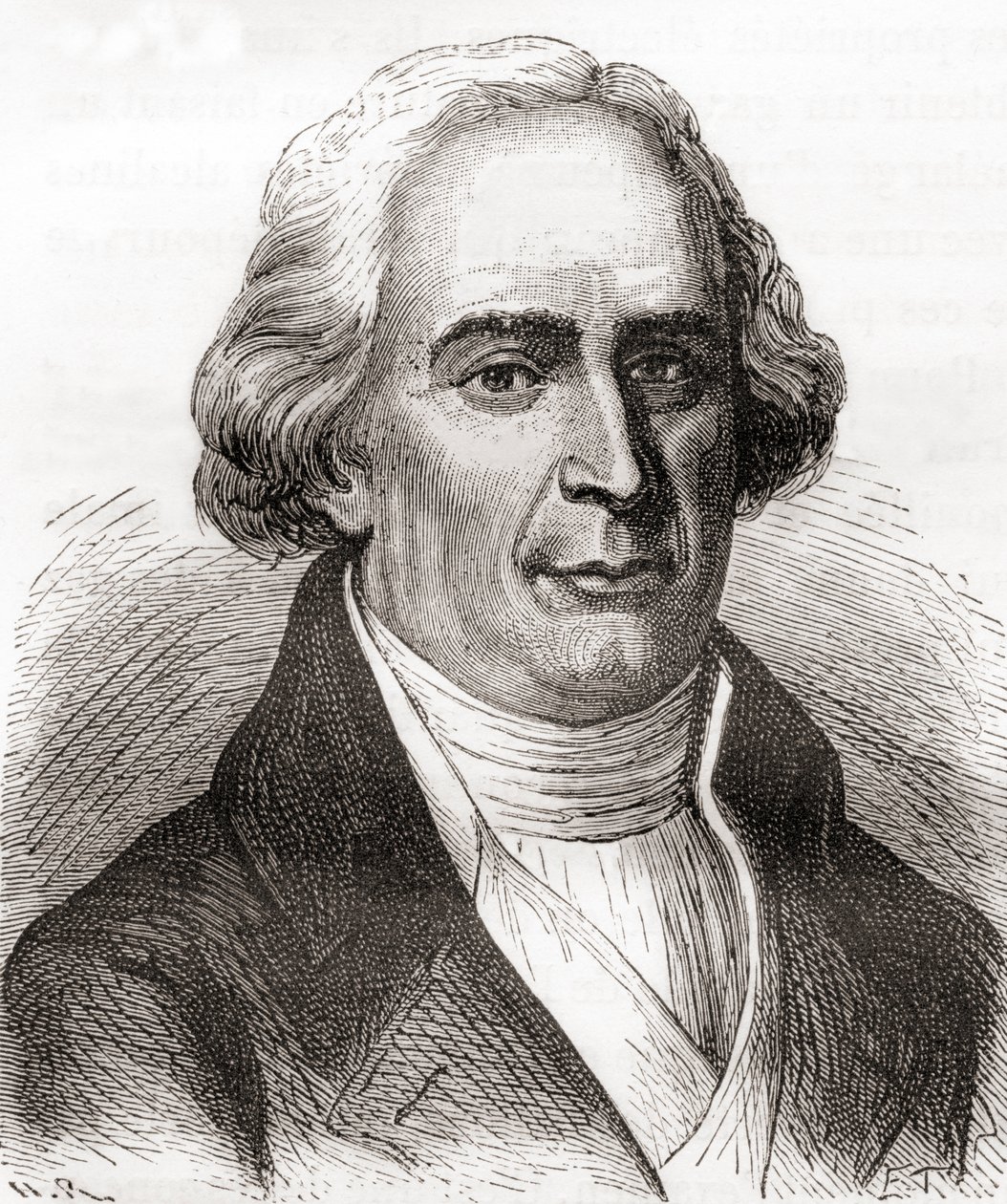 Joseph-Michel Montgolfier, a Les Merveilles de la Science-ből, megjelent 1870 körül (metszet) alkotó: French School