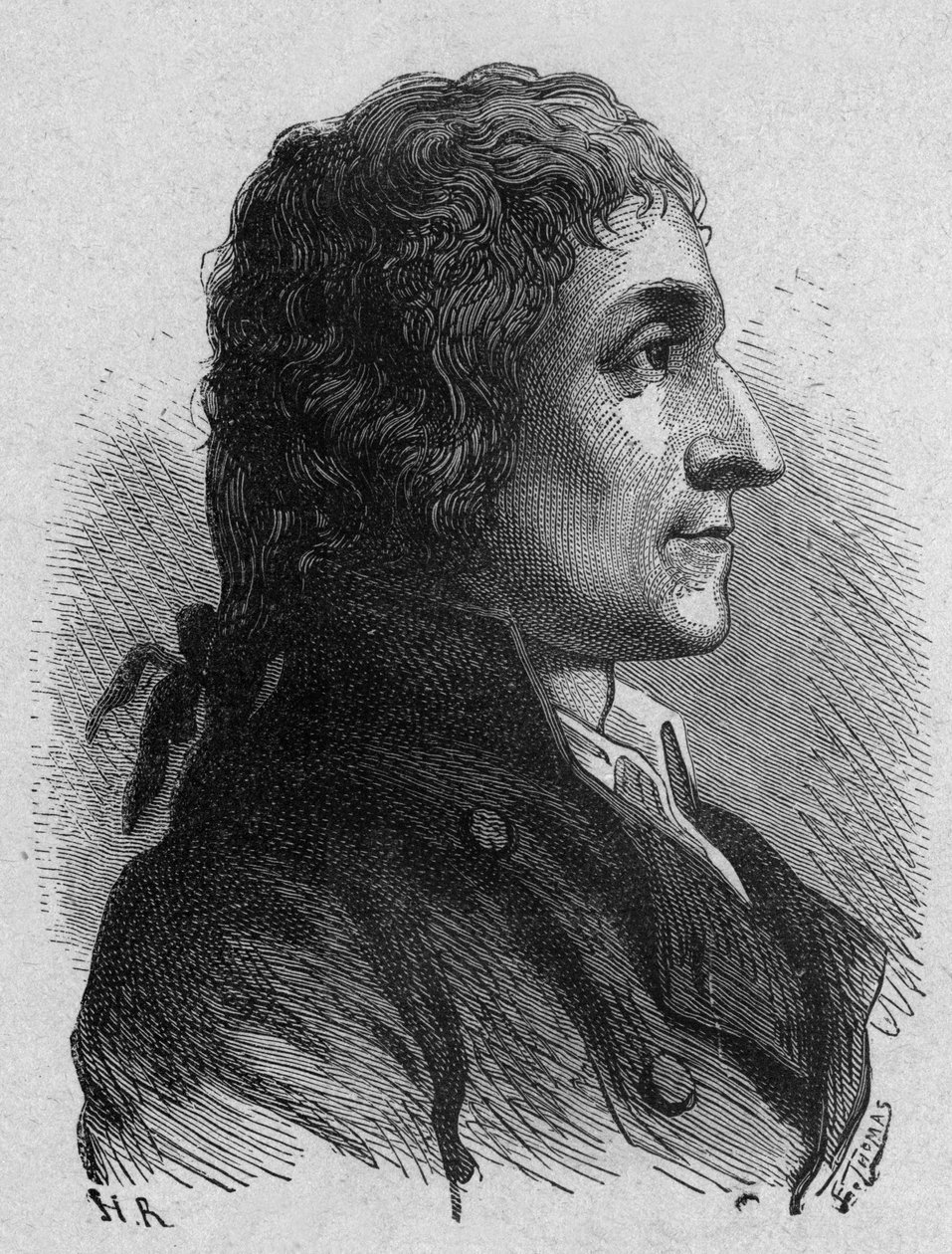 Joseph Louis Proust (1754-1826) francia vegyész, metszet alkotó: French School