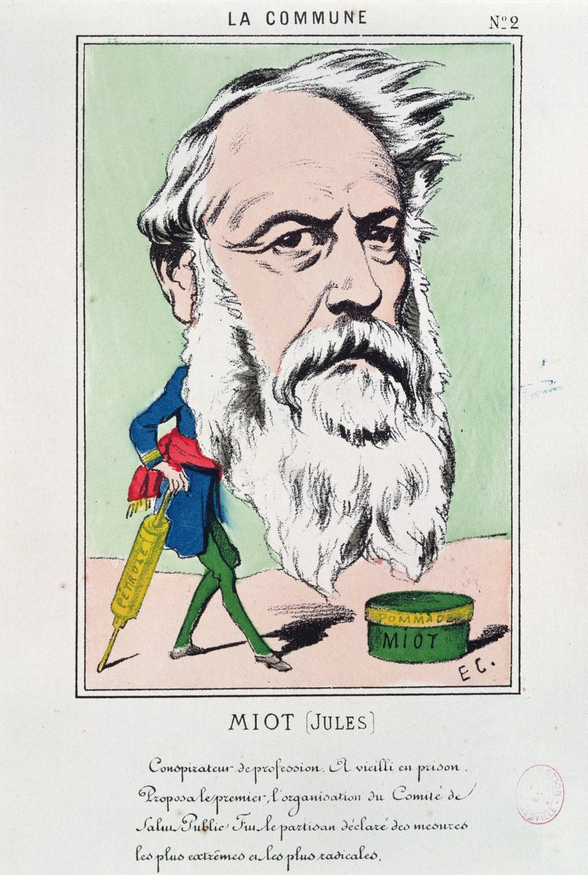Jules Miot, 1871 alkotó: French School
