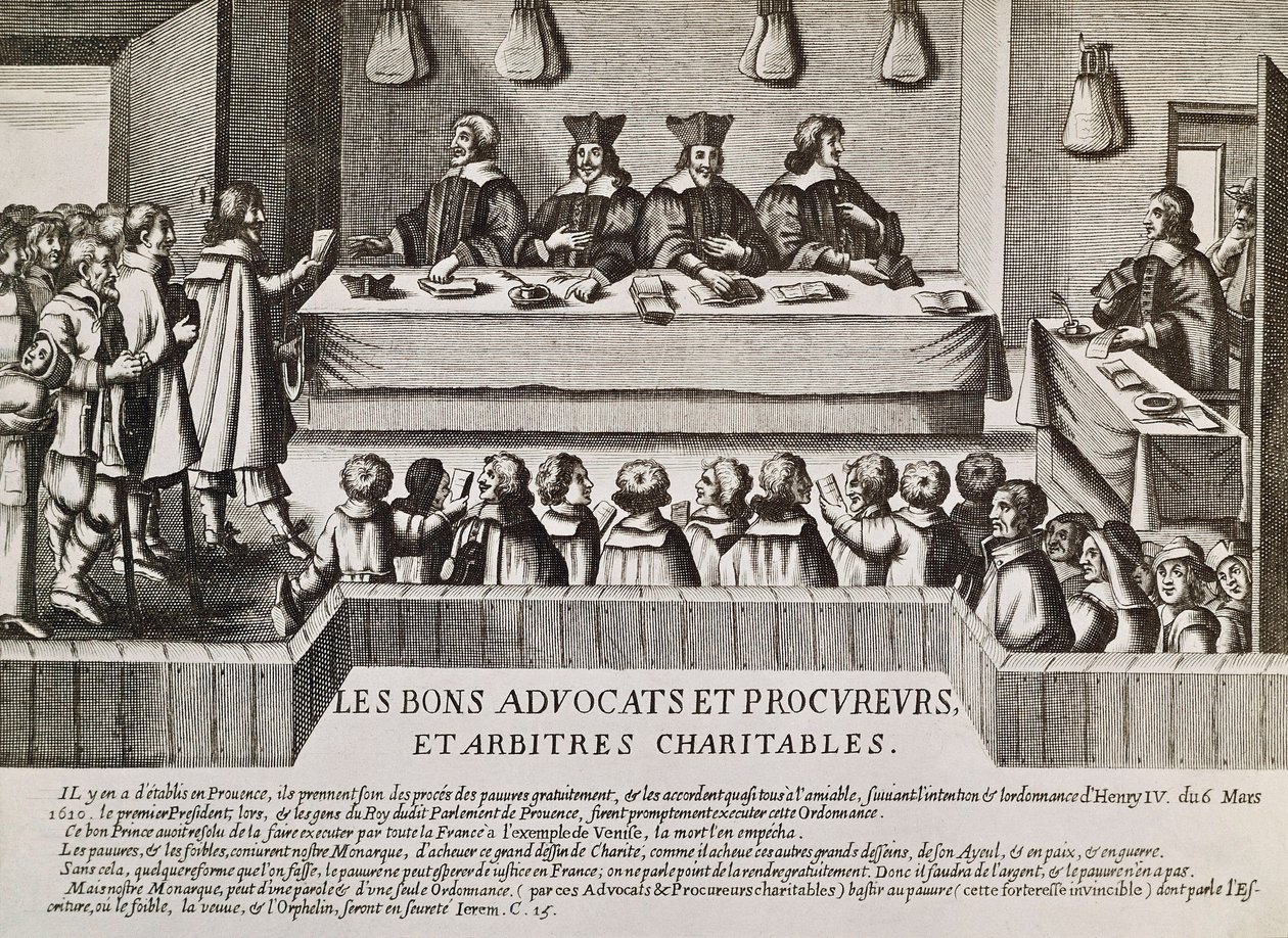 Az igazságszolgáltatás IV. Henrik uralkodása alatt alkotó: French School
