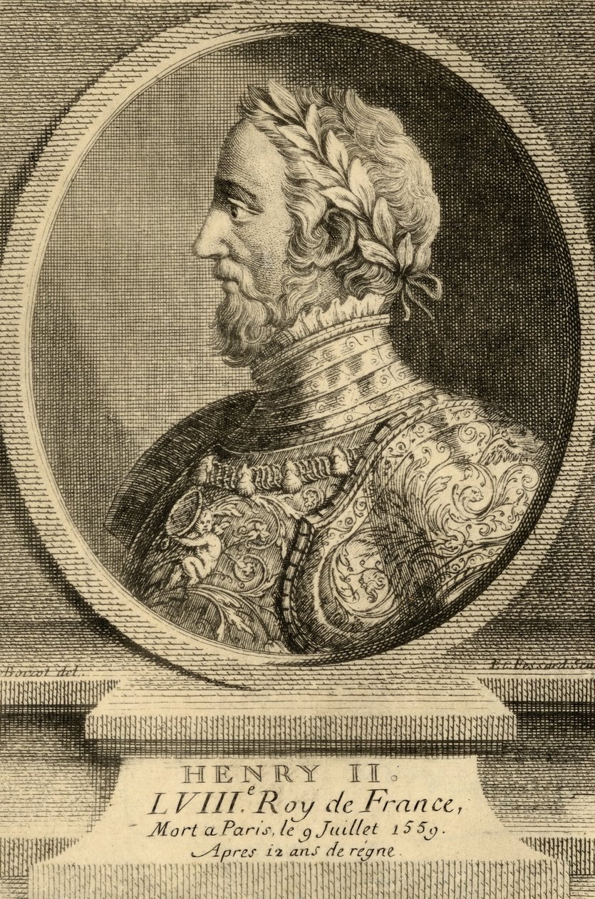 Henrik francia király (1519-59). alkotó: French School