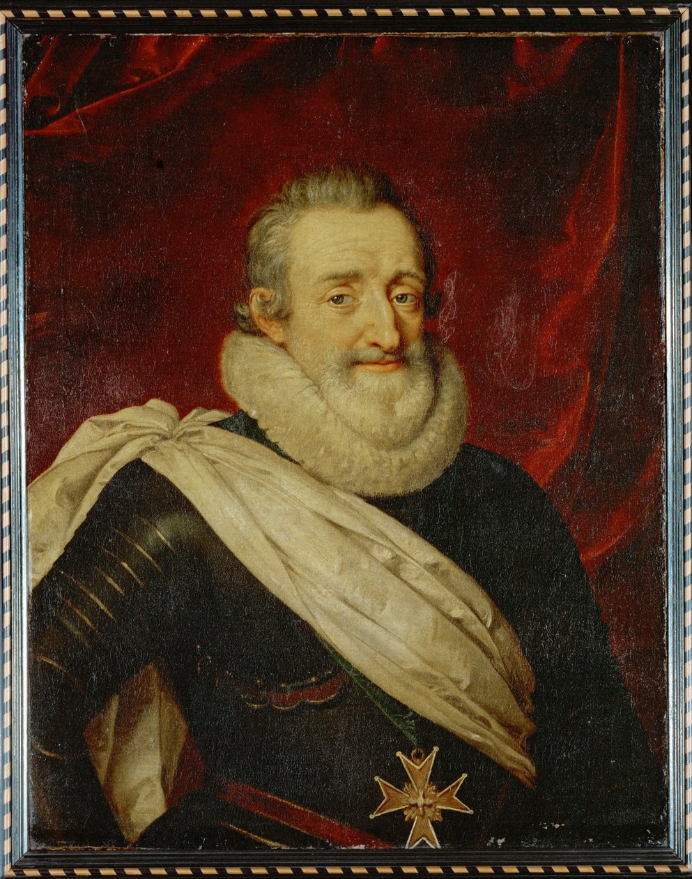 Henri IV. király lóháton ... (festmény, vászon) alkotó: French School