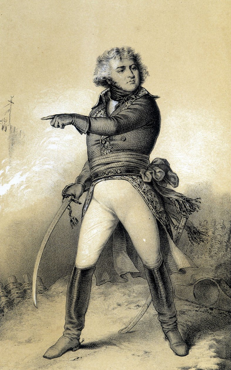 Kléber - Albert „A Francia Forradalom Történelmi Galériájában”? Maurin alkotó: French School