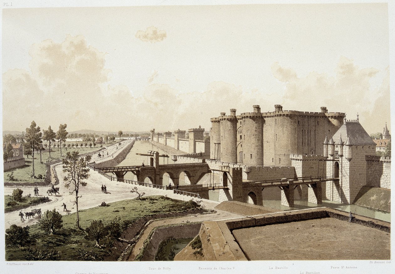 A Bastille alkotó: French School