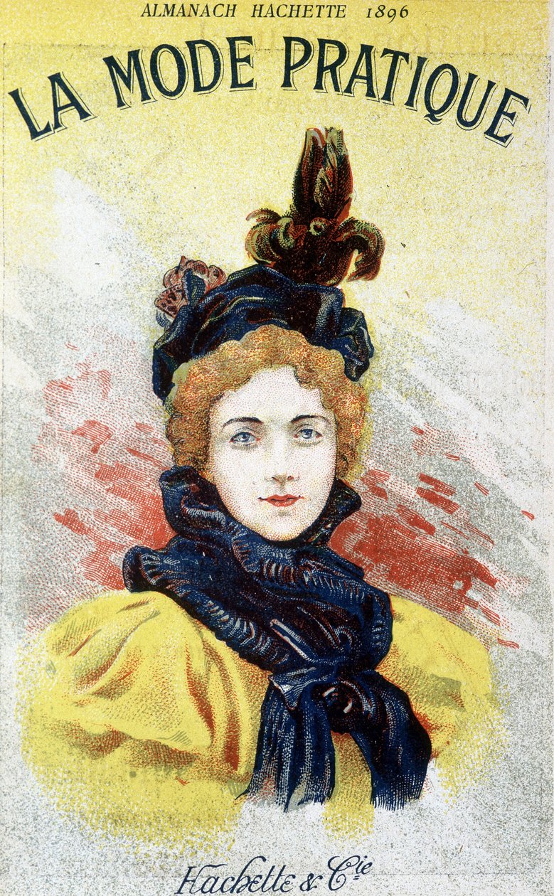 Gyakorlati divat az „almanach csatabárdában”” 1896. alkotó: French School