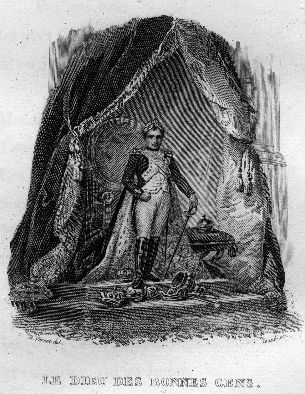 A jó emberek istene Beranger dala Pierre Jean de Beranger (1780-1857) francia költő és dalszerző „Befejeződik az életműve” című dala (1834). alkotó: French School