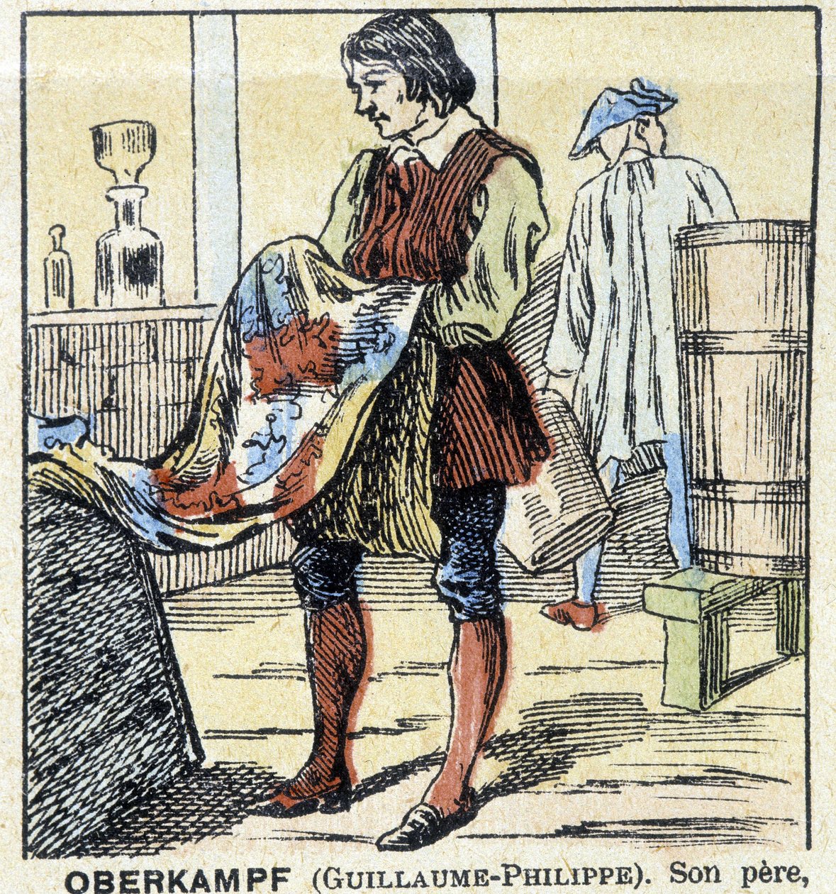 A festő Guillaume-Philippe Oberkampf – képek, d