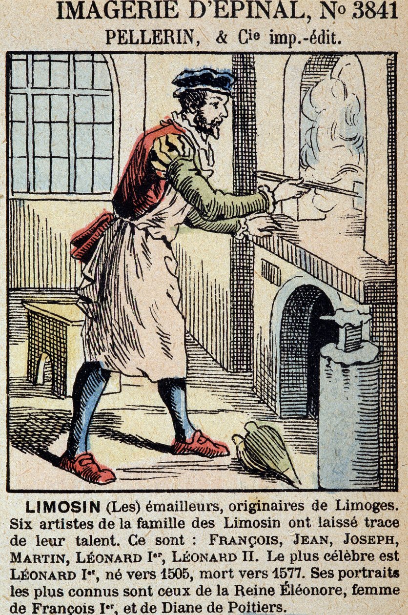 Les enamailleurs Limosin (Limoges) - Epinal képei, szerk. Pellerin alkotó: French School